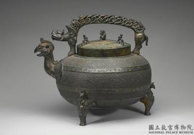 图片[2]-Gold and silver-inlaid he spouted ewer with loop handle, Southern Song to Ming dynasty, 12th-17th century-China Archive